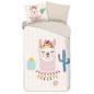 Good Morning Kinder-Bettwäsche-Set LLAMA 140x200/220 cm Mehrfarbig Good Morning Kinder-Bettwäsche-Set LLAMA 140x200/220 cm Mehrfarbig