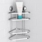 EISL Eck-Duschregal Verchromt 22x18x35 cm EISL Eck-Duschregal Verchromt 22x18x35 cm