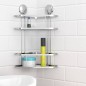 EISL Eck-Duschregal Verchromt 22x18x35 cm EISL Eck-Duschregal Verchromt 22x18x35 cm