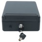 Carpoint Auto Safe Stahl 22,5x16x7,5cm Schwarz Carpoint Auto Safe Stahl 22,5x16x7,5cm Schwarz