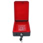 Carpoint Auto Safe Stahl 22,5x16x7,5cm Schwarz Carpoint Auto Safe Stahl 22,5x16x7,5cm Schwarz