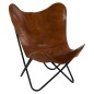 Lesli Living Butterfly-Sessel Buffalo 75x75x87 cm Braun Lesli Living Butterfly-Sessel Buffalo 75x75x87 cm Braun