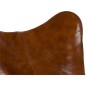 Lesli Living Butterfly-Sessel Buffalo 75x75x87 cm Braun Lesli Living Butterfly-Sessel Buffalo 75x75x87 cm Braun