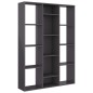 vidaXL Raumteiler/Bücherregal Hochglanz-Grau 100x24x140 cm vidaXL Raumteiler/Bücherregal Hochglanz-Grau 100x24x140 cm
