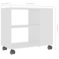 vidaXL Beistelltisch Weiß 70x35x55 cm Holzwerkstoff vidaXL Beistelltisch Weiß 70x35x55 cm Holzwerkstoff