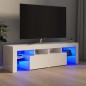 vidaXL TV-Schrank mit LED-Beleuchtung Hochglanz-Weiß 140x36,5x40 cm vidaXL TV-Schrank mit LED-Beleuchtung Hochglanz-Weiß 140x36,5x40 cm