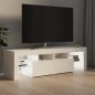 vidaXL TV-Schrank mit LED-Beleuchtung Hochglanz-Weiß 140x36,5x40 cm vidaXL TV-Schrank mit LED-Beleuchtung Hochglanz-Weiß 140x36,5x40 cm
