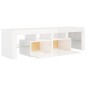 vidaXL TV-Schrank mit LED-Beleuchtung Hochglanz-Weiß 140x36,5x40 cm vidaXL TV-Schrank mit LED-Beleuchtung Hochglanz-Weiß 140x36,5x40 cm