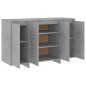 vidaXL Sideboard Betongrau 120x41x75 cm Holzwerkstoff vidaXL Sideboard Betongrau 120x41x75 cm Holzwerkstoff