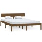 vidaXL Massivholzbett Honigbraun Kiefer 135x190 cm vidaXL Massivholzbett Honigbraun Kiefer 135x190 cm