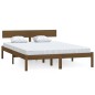 vidaXL Massivholzbett Honigbraun Kiefer 140x190 cm vidaXL Massivholzbett Honigbraun Kiefer 140x190 cm