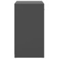 Schuhbank Grau 94,5x31x57 cm Holzwerkstoff Schuhbank Grau 94,5x31x57 cm Holzwerkstoff