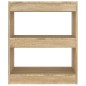 vidaXL Bücherregal/Raumteiler Sonoma-Eiche 60x30x72 cm vidaXL Bücherregal/Raumteiler Sonoma-Eiche 60x30x72 cm