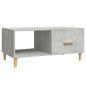 vidaXL Couchtisch Betongrau 89,5x50x40 cm Holzwerkstoff vidaXL Couchtisch Betongrau 89,5x50x40 cm Holzwerkstoff