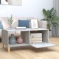 vidaXL Couchtisch Betongrau 89,5x50x40 cm Holzwerkstoff vidaXL Couchtisch Betongrau 89,5x50x40 cm Holzwerkstoff