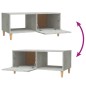 vidaXL Couchtisch Betongrau 89,5x50x40 cm Holzwerkstoff vidaXL Couchtisch Betongrau 89,5x50x40 cm Holzwerkstoff