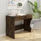 vidaXL Schreibtisch Räuchereiche 101x50x76,5 cm Holzwerkstoff vidaXL Schreibtisch Räuchereiche 101x50x76,5 cm Holzwerkstoff