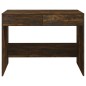 vidaXL Schreibtisch Räuchereiche 101x50x76,5 cm Holzwerkstoff vidaXL Schreibtisch Räuchereiche 101x50x76,5 cm Holzwerkstoff