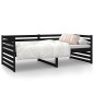 vidaXL Tagesbett Schwarz 90x190 cm Massivholz Kiefer vidaXL Tagesbett Schwarz 90x190 cm Massivholz Kiefer