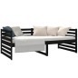 vidaXL Tagesbett Schwarz 90x190 cm Massivholz Kiefer vidaXL Tagesbett Schwarz 90x190 cm Massivholz Kiefer