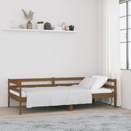 vidaXL Tagesbett Honigbraun 80x200 cm Massivholz Kiefer