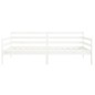 vidaXL Tagesbett Weiß 80x200 cm Massivholz Kiefer vidaXL Tagesbett Weiß 80x200 cm Massivholz Kiefer