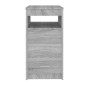 vidaXL Sideboard mit Schubladen Grau Sonoma 40x50x76 cm Holzwerkstoff vidaXL Sideboard mit Schubladen Grau Sonoma 40x50x76 cm Holzwerkstoff