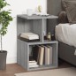 vidaXL Nachttische 2 Stk. Grau Sonoma 35x35x55 cm Holzwerkstoff vidaXL Nachttische 2 Stk. Grau Sonoma 35x35x55 cm Holzwerkstoff