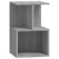 vidaXL Nachttische 2 Stk. Grau Sonoma 35x35x55 cm Holzwerkstoff vidaXL Nachttische 2 Stk. Grau Sonoma 35x35x55 cm Holzwerkstoff