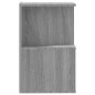 vidaXL Nachttische 2 Stk. Grau Sonoma 35x35x55 cm Holzwerkstoff vidaXL Nachttische 2 Stk. Grau Sonoma 35x35x55 cm Holzwerkstoff
