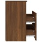 vidaXL Nachttische 2 Stk. Braun Eichen-Optik 50x32x60 cm vidaXL Nachttische 2 Stk. Braun Eichen-Optik 50x32x60 cm