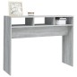 vidaXL Konsolentisch Grau Sonoma 105x30x80 cm Holzwerkstoff vidaXL Konsolentisch Grau Sonoma 105x30x80 cm Holzwerkstoff