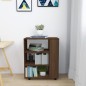 vidaXL Rollschrank Braun Eichen-Optik 60x35x75 cm Holzwerkstoff vidaXL Rollschrank Braun Eichen-Optik 60x35x75 cm Holzwerkstoff