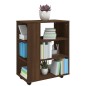 vidaXL Rollschrank Braun Eichen-Optik 60x35x75 cm Holzwerkstoff vidaXL Rollschrank Braun Eichen-Optik 60x35x75 cm Holzwerkstoff
