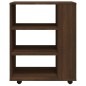 vidaXL Rollschrank Braun Eichen-Optik 60x35x75 cm Holzwerkstoff vidaXL Rollschrank Braun Eichen-Optik 60x35x75 cm Holzwerkstoff