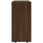vidaXL Rollschrank Braun Eichen-Optik 60x35x75 cm Holzwerkstoff vidaXL Rollschrank Braun Eichen-Optik 60x35x75 cm Holzwerkstoff