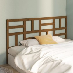 vidaXL Kopfteil Honigbraun 206x4x104 cm Massivholz Kiefer