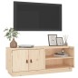 vidaXL TV-Schrank 105x34x40 cm Massivholz Kiefer vidaXL TV-Schrank 105x34x40 cm Massivholz Kiefer