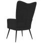 vidaXL Relaxsessel Schwarz Samt vidaXL Relaxsessel Schwarz Samt