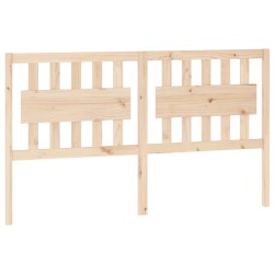 vidaXL Bett-Kopfteil 155,5x4x100 cm Massivholz Kiefer