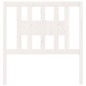vidaXL Kopfteil Weiß 106x4x100 cm Massivholz Kiefer vidaXL Kopfteil Weiß 106x4x100 cm Massivholz Kiefer