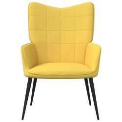 Relaxsessel Senfgelb Stoff