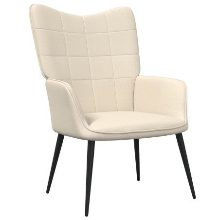 Relaxsessel Creme Stoff