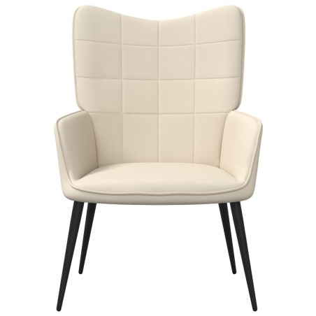 Relaxsessel Creme Stoff