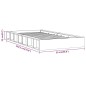vidaXL Massivholzbett Honigbraun 75x190 cm vidaXL Massivholzbett Honigbraun 75x190 cm