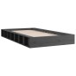 vidaXL Massivholzbett Grau 140x190 cm vidaXL Massivholzbett Grau 140x190 cm
