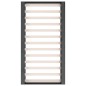 vidaXL Massivholzbett Grau 140x190 cm vidaXL Massivholzbett Grau 140x190 cm