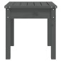 vidaXL Gartenbank Grau 50x44x45 cm Massivholz Kiefer vidaXL Gartenbank Grau 50x44x45 cm Massivholz Kiefer