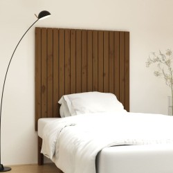 vidaXL Wand-Kopfteil Honigbraun 108x3x110 cm Massivholz Kiefer