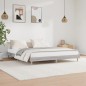 vidaXL Bettgestell Grau Sonoma 150x200 cm Holzwerkstoff vidaXL Bettgestell Grau Sonoma 150x200 cm Holzwerkstoff